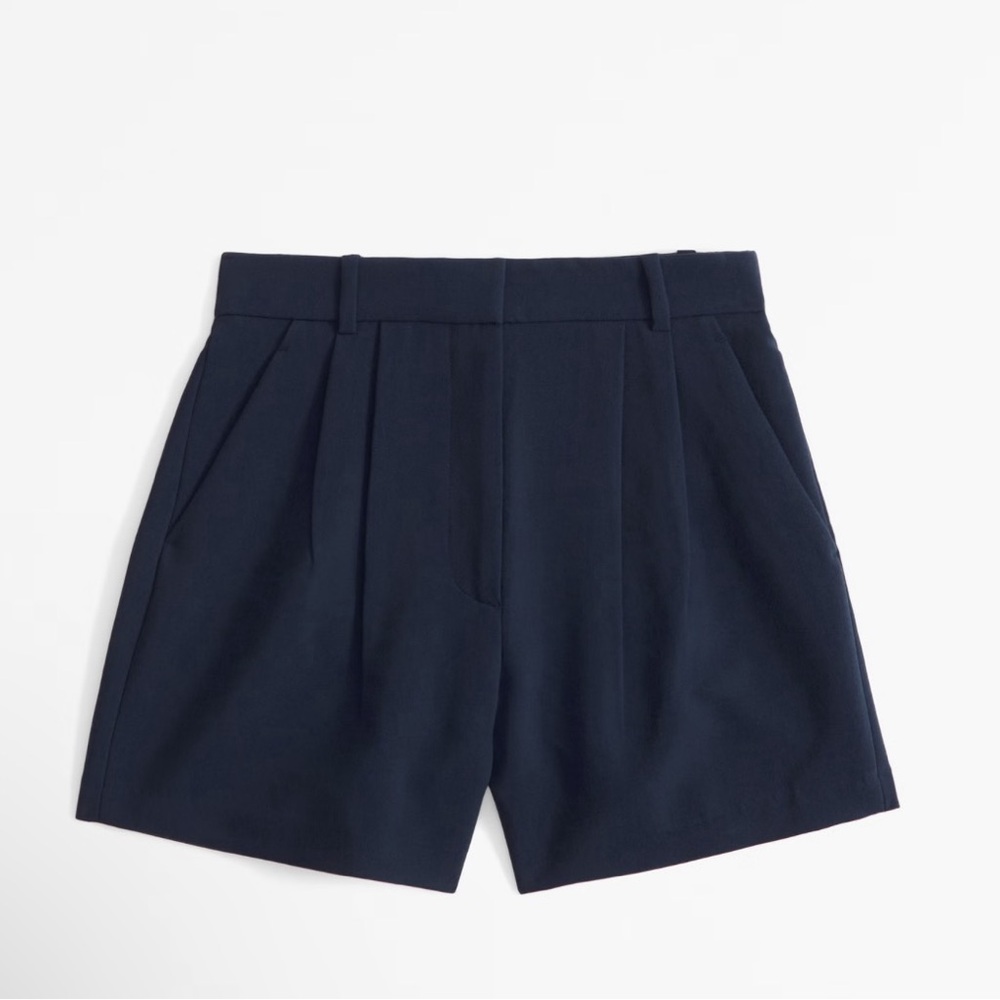 A&F Sloane Tailored shorts, black, size 28, Abercrombie